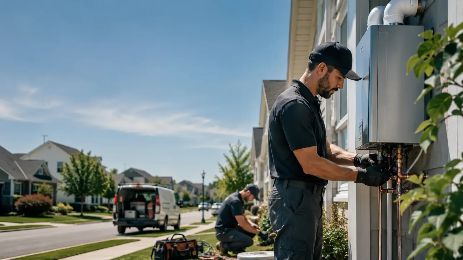 Tankless Water Heater Installation in Hustler, WI